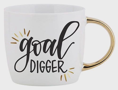 Mug Gold Handle - Goal Digger