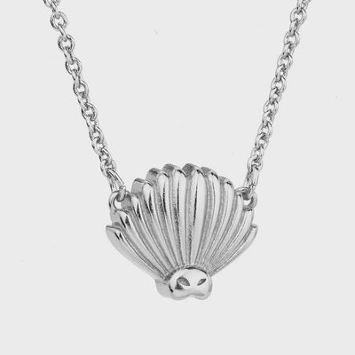 Piwakawaka Fantail Necklace - Silver
