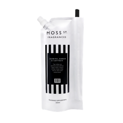 Jasmine, Amber &amp; Saffron Diffuser Refill