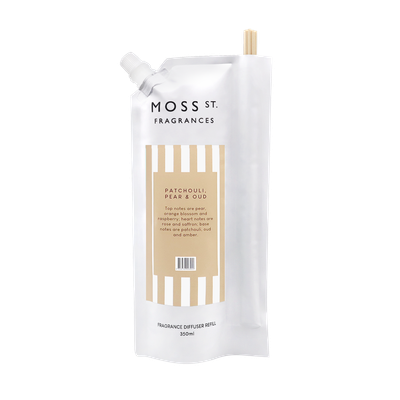 Patchouli, Pear &amp; Oud Diffuser Refill