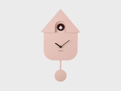 Modern Cuckoo Clock - Soft Pink
