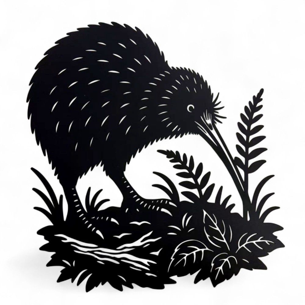 Kiwi On Forest Floor Wall Art
