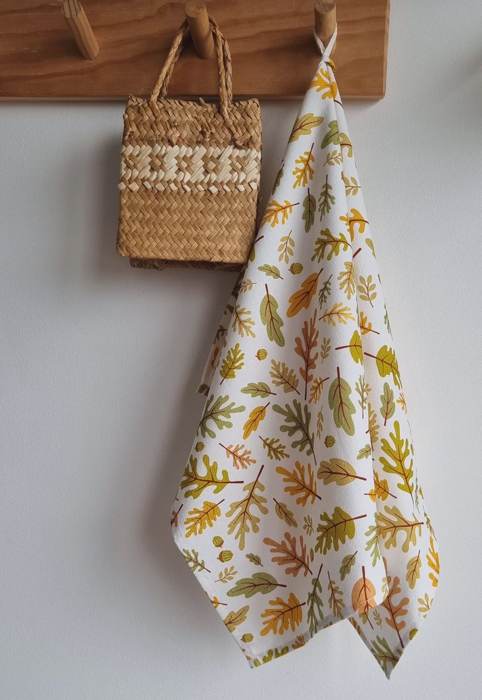 Golden Oak Tea Towel