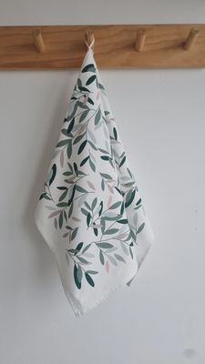 Tuscan Olive Tea Towel