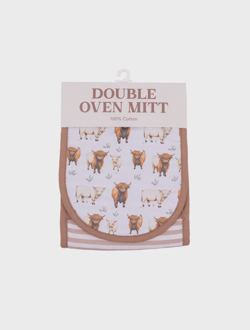 Cook's Companion Highland Cow Oven Mitt