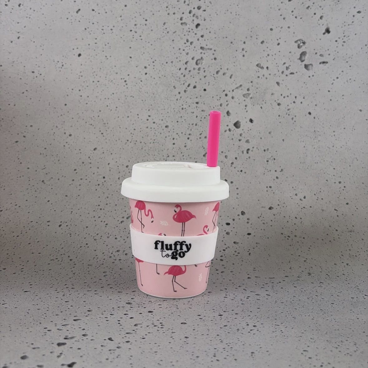 FLAMINGO FLUFFY CUP