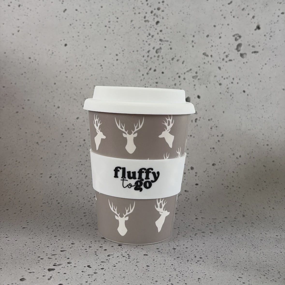DEER HEAD COFFEE CUP