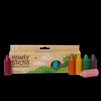Honeysticks Beeswax Crayons Originals 10pk