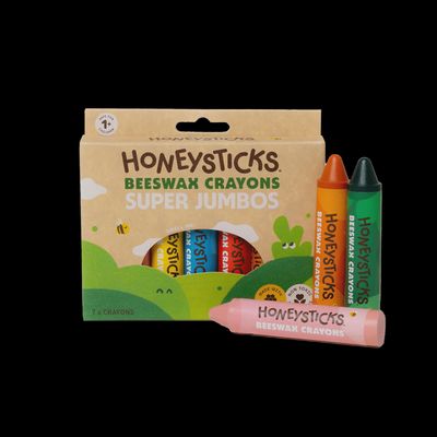 Honeysticks Beeswax Crayons Super Jumbos 7pk