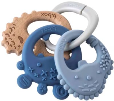 Trio Teether - Lullaby Blue Monsters