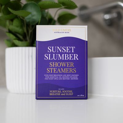 Sunset Slumber Shower Steamer Four Pack