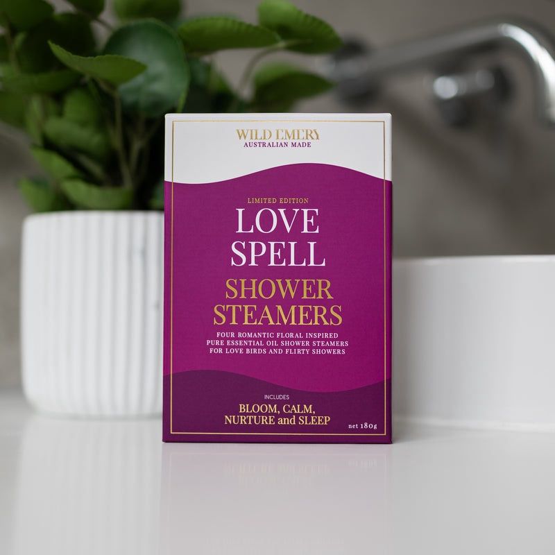 Love Spell Shower Steamer Four Pack