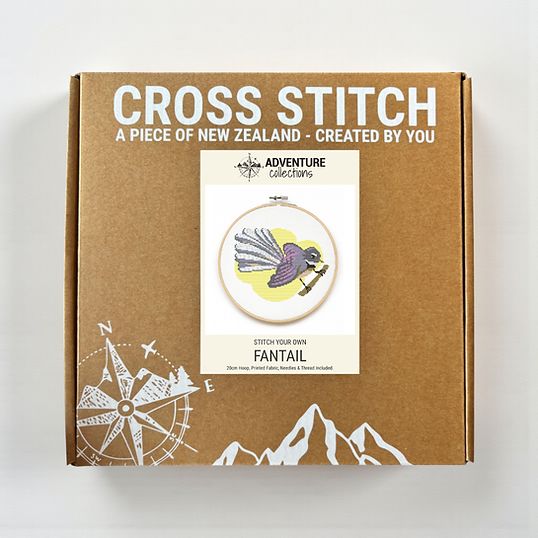 Fantail Cross Stitch Kit