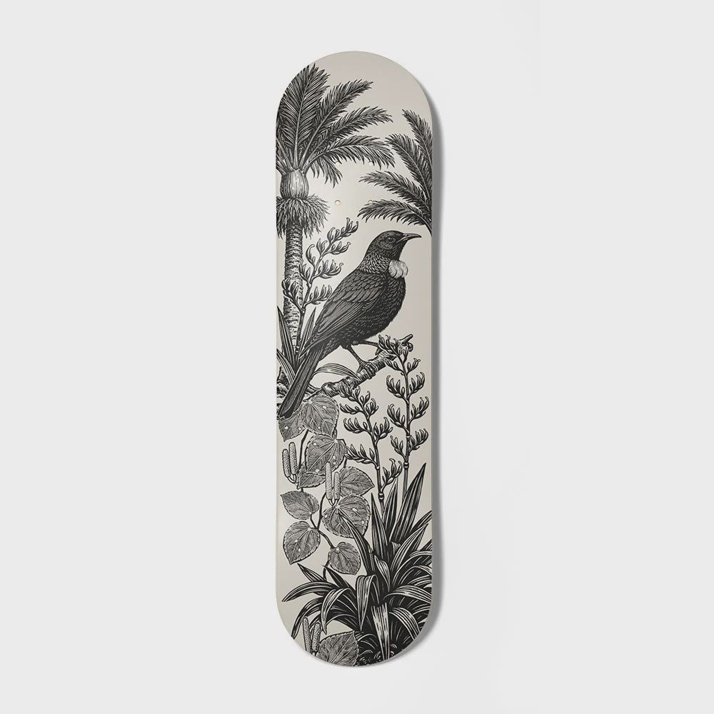 Under the Nikau Skateboard Deck