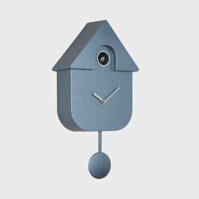 Modern Cuckoo Clock - Metallic Dark Blue