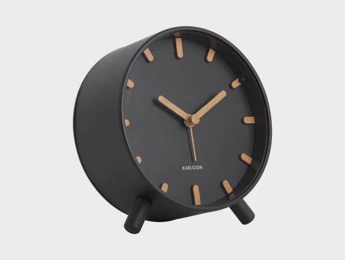 Grace Alarm Clock - Black