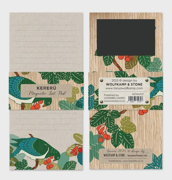 Kereru - Magnetic List Pad