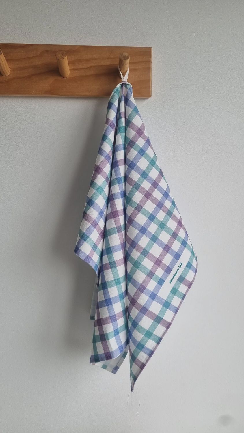 Royal Check Tea Towel