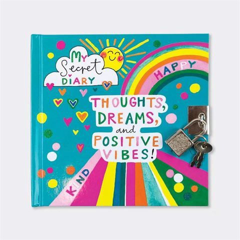 Thoughts Dreams and Positive Vibes Secret Diary