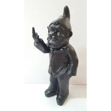 Gnome Single Finger - Gloss Black 35cm