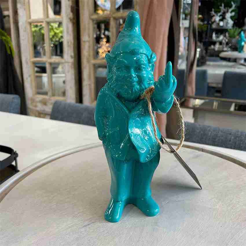 Gnome Single Finger - Turquoise 35cm
