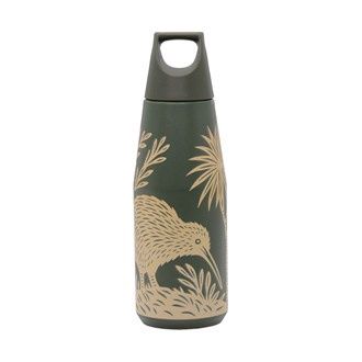 Woodcut Kiwi Drink Bottle