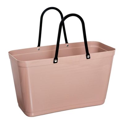 Hinza bag Large Nougat - Green Plastic