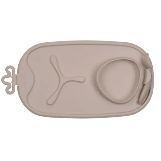Roll + Go Mealtime Mats Latte
