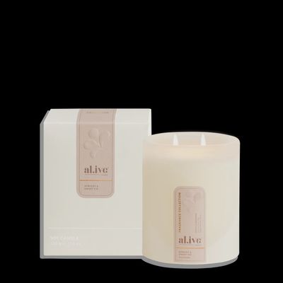 soy candle  Apricot &amp; Sweet Fig • 330G