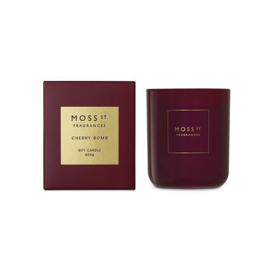 Moss St. Fragrances  Cherry Bomb Soy Candle 300g