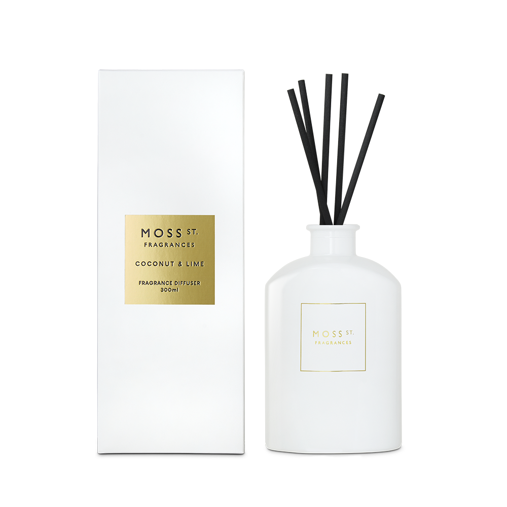 Moss St. Fragrances  Coconut &amp; Lime Fragrance Diffuser 300ml