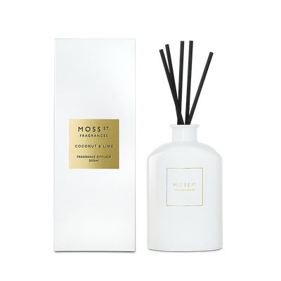 Moss St. Fragrances  Coconut &amp; Lime Fragrance Diffuser 300ml