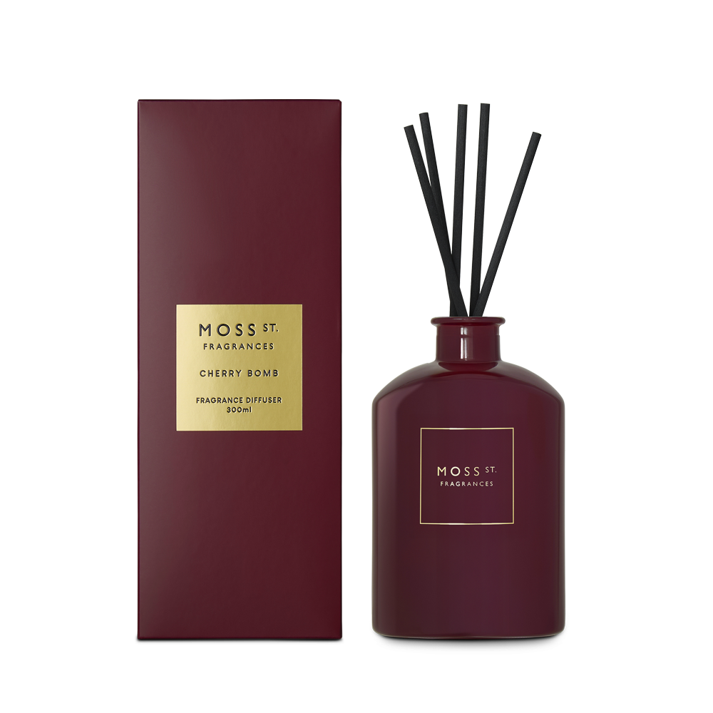 Moss St. Fragrances  Cherry Bomb Fragrance Diffuser 300ml
