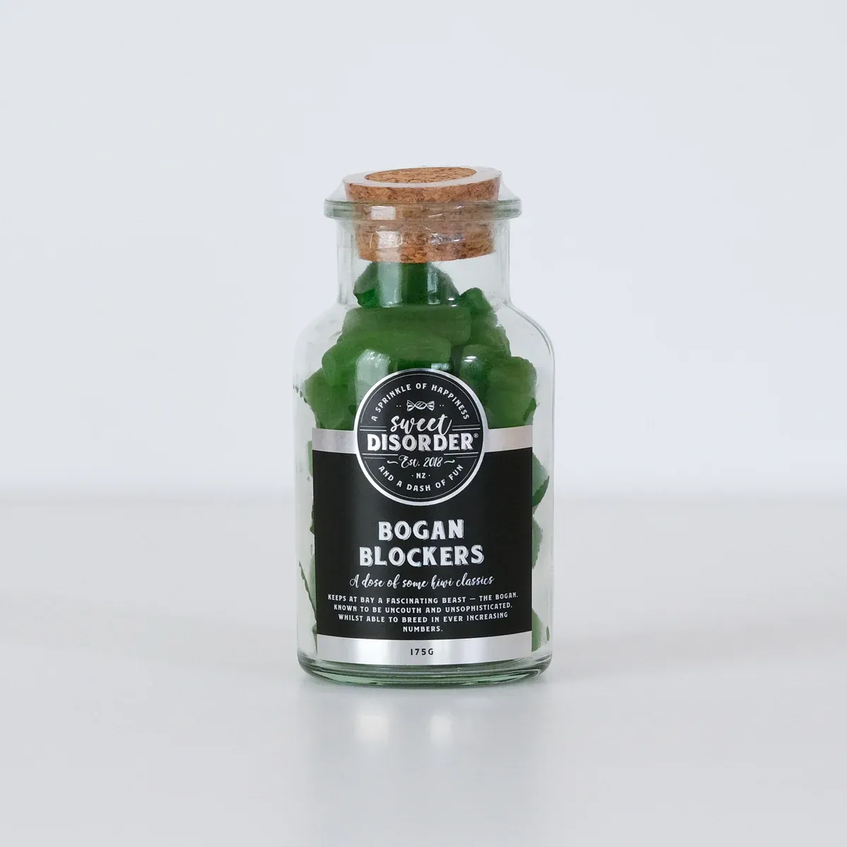A remedy for the suppression of one-off violent farts or for when needing to control longer lasting cases of flatulence. Contains 175g Sprinkle covered Aniseed Gummies.  Dairy and Soy may be present. 