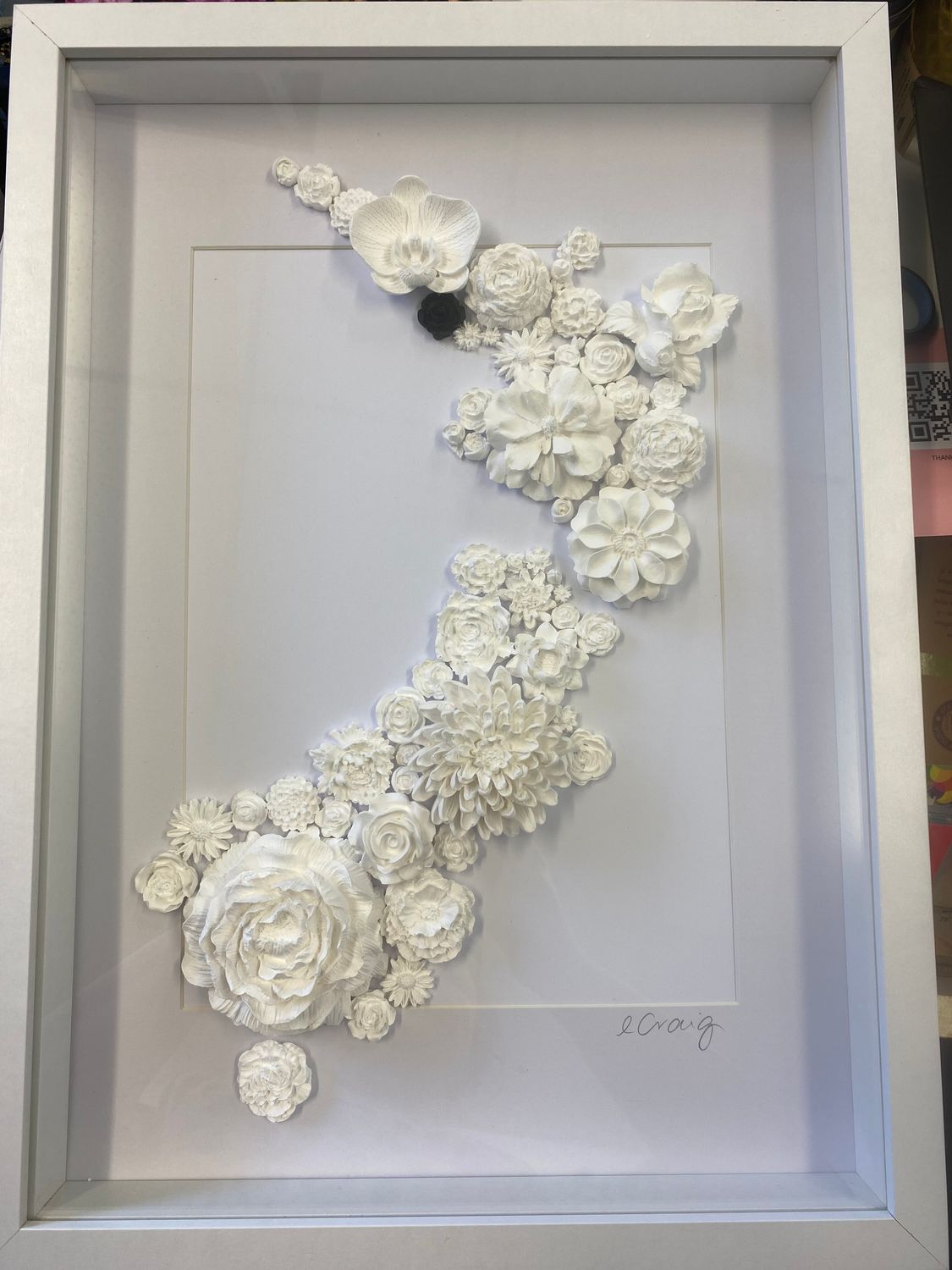 Framed 3D Plaster Art - Friday 6th November 6.30PM