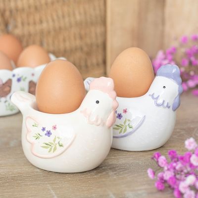 Hen egg cups
