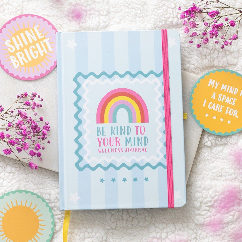 Be Kind to Your Mind journal with Citrine Pen