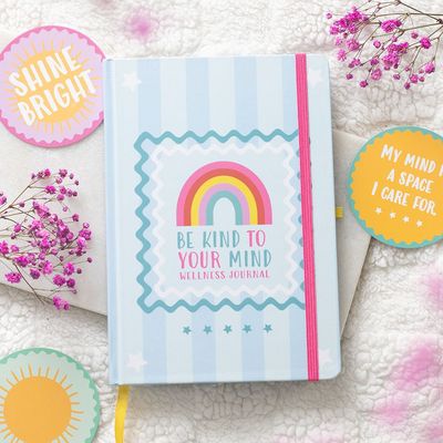 Be Kind to Your Mind journal with Citrine Pen