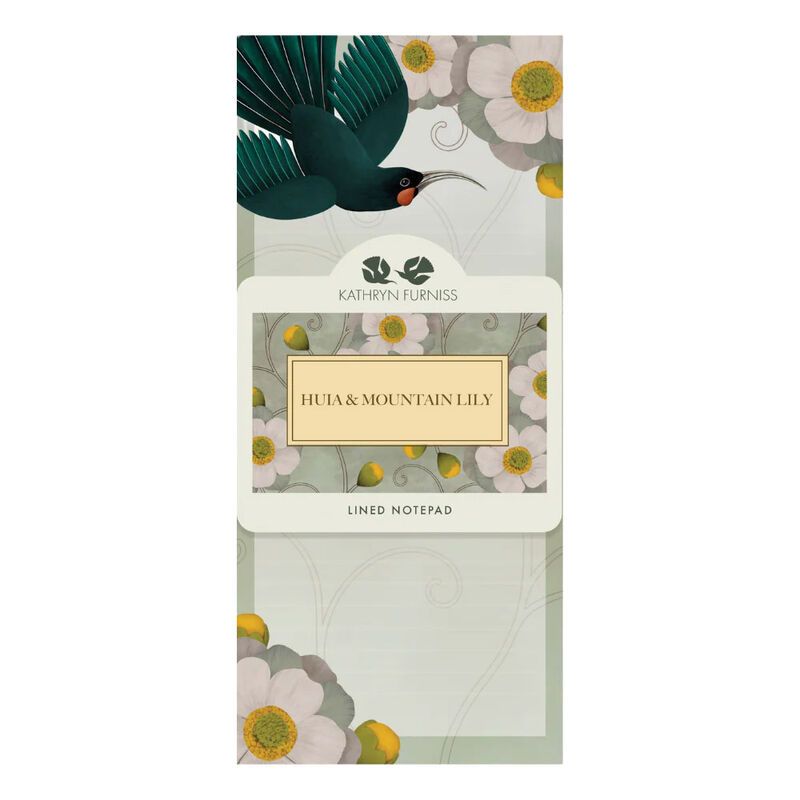 List Pad - Huia &amp; Mountain Lily