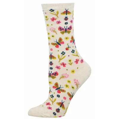 Socks - Butterfly Floral