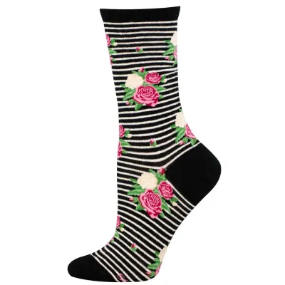 Socks - Rows of Roses