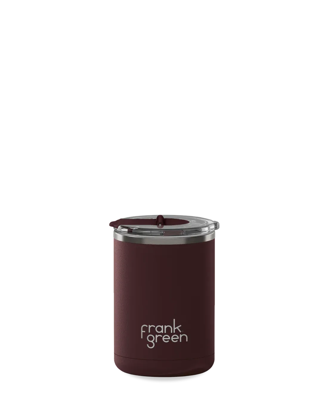 355ml Cup with Screw-in Hinge Lid - Chocolate