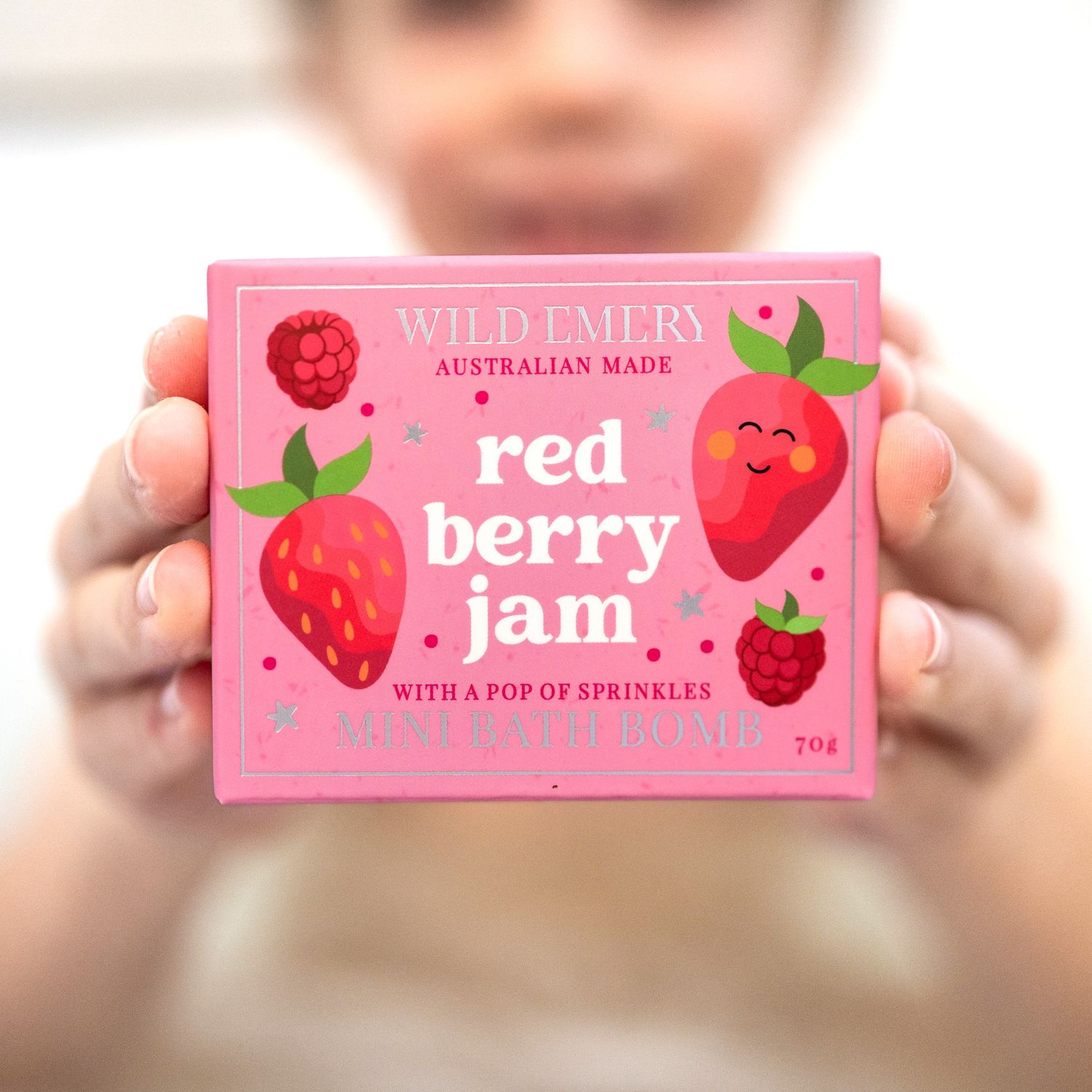 Red Berry Jam Mini Bath Bomb