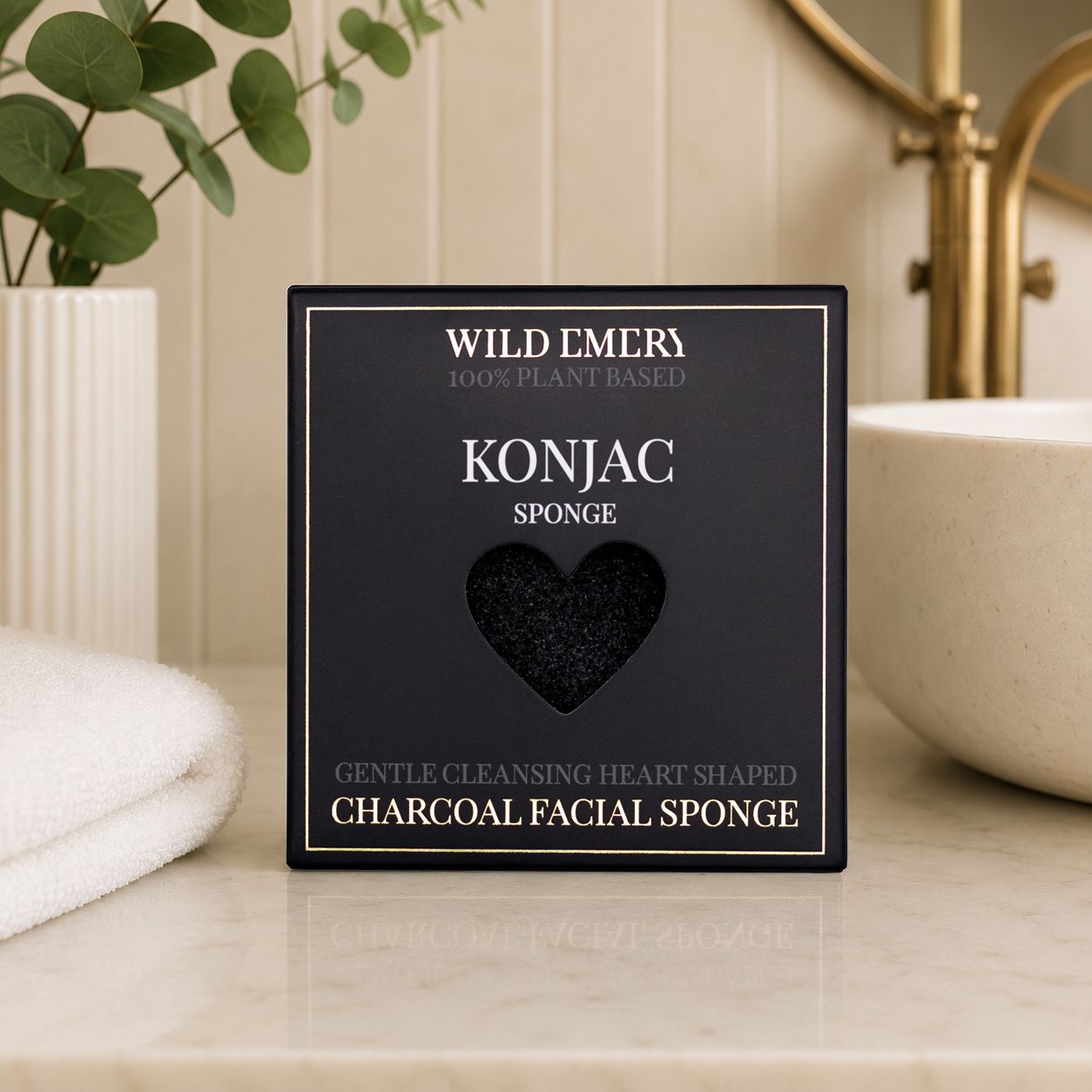 Charcoal Konjac Sponge