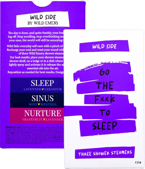 Go The F**k To Sleep Shower Steamer Three Pack