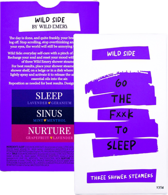 Go The F**k To Sleep Shower Steamer Three Pack