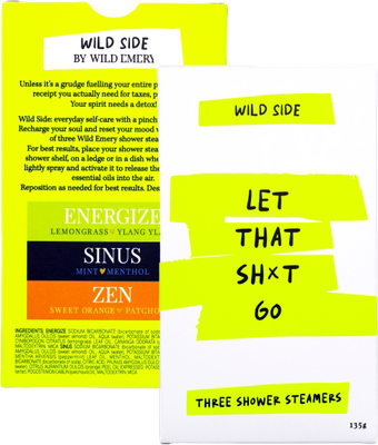 Let That Sh*t Go Shower Steamer Three Pack