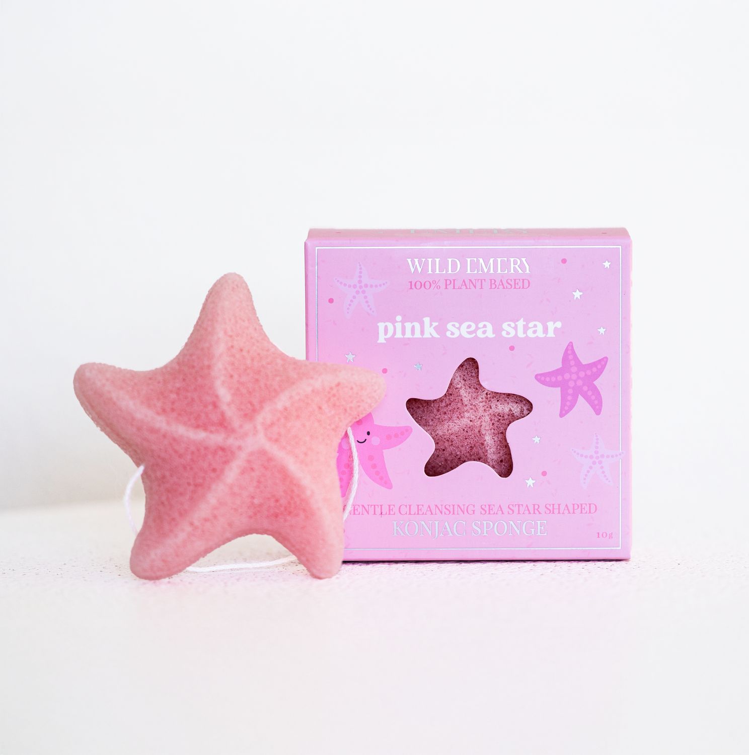 Pink Sea Star Sponge