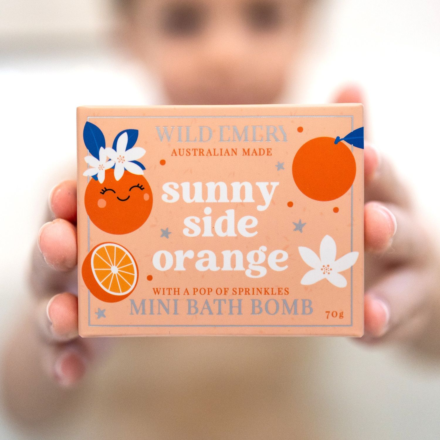 Sunny Side Orange Mini Bath Bomb
