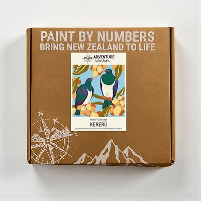 Kererū 20x20cm Paint By Numbers